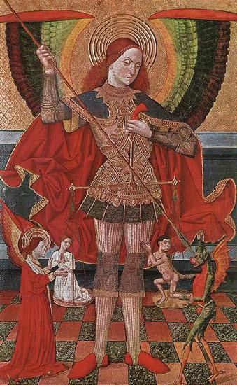 unknow artist The Archangel Michael china oil painting image